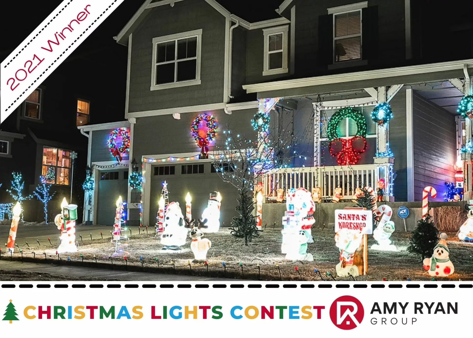 Christmas Lights Contest Winner 2021